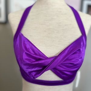 NWT 2-piece swimsuit in purple by BodyZone Apparel
